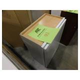 Hampton Bay Courtland 21 in. W x 12 in. D x 30 in. H Assembled Shaker Wall Kitchen Cabinet in Polar White