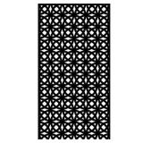 (4 peices) 71 in. x 2.95 ft. Orbit Decorative Fence Panel Screen