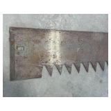 Vintage Antique Ice Saw 66 Inch Long