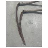Vintage Antique Pair of Scythe (5 foot long)