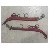 Vintage Antique Pair of Horse Hames