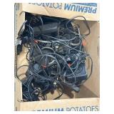 Box of Vintage Console Controllers