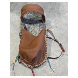 Native American Wood Backed Carrier