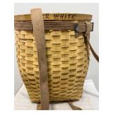 Antique Adirondack Trappers Basket Backpack 20" High