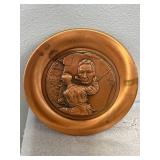 Norman Rockwell 1977 Solid Copper Plate
