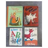 Vintage Dr. Suess & Mother Goose Books