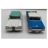 1/32" Scale 1958 Ford Edsel Citation and 1958 Ford Fairlane 500