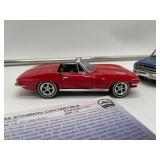 1/32" Scale 1965 Chevelle Malibu Super Sport and 1963 Corvette Stingray Convertible