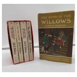 J.R.R. Tolkien Box Set Hobbit and Lord of the Rings Paperback Book and The Wind in the Willows Book