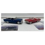 1/32" Scale 1955 Chevy Bel Air Nomad and 1962 Chevrolet Impala Convertible