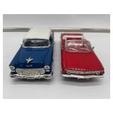 1/32" Scale 1955 Chevy Bel Air Nomad and 1962 Chevrolet Impala Convertible