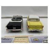 1/32" Scale 1957 Chevy Bel Air Convertible and 1954 Bel Air Sport Coupe 1/32" Scale Metal