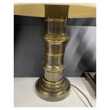 Two Vintage Brass Lamps