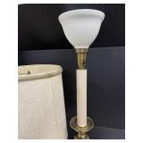 Two Vintage Brass Lamps