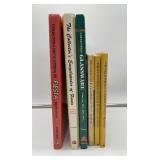 Six Fiesta Glassware Books