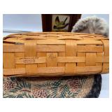 Rustic Decor LOT - Longaberger Breadbasket, Home Decor