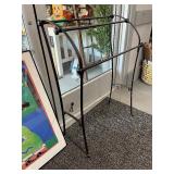 Metal Quilt Rack and Wall Hanging