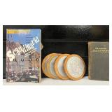 Scandinavian Books and Coaster Set