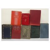 Eight Vintage Books for Decorating