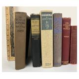 Lot of 6 Vintage Books for Decor