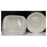 Longaberger Traditions Baking Pan and Pie Plate