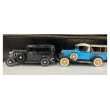 Two Vintage Diecast Cars 1932 Chevy Roadster Pickup and 1932 Chevy Sedan Delivery