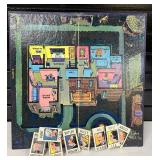 LOT of 10 Vintage Boardgames Clue, Scrabble and More