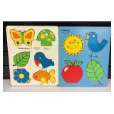 Fisher Price and Playskool Childrens Puzzles