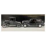Two Vintage Diecast Cars- 1923 Chevy Copper Cooled and 1937 Chevy Master