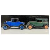 Vintage Diecast Cars 1923 Chevy Series K Superior Roadster and 1930 Chevy Coach
