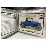 Vintage Diecast Cars 1961 Chevy 3100 Pickup and 1931 Chevy Sports Cabriolet