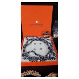 Mandarin Pearls and Shells Jewelry