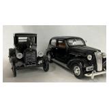 Two Vintage Diecast Cars- 1923 Chevy Copper Cooled and 1937 Chevy Master