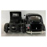 Two Vintage Diecast Cars- 1923 Chevy Copper Cooled and 1937 Chevy Master