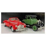 Two Vintage Diecast Cars - 1926 Chevy Superior V and 1941 Chevy Deluxe