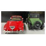 Two Vintage Diecast Cars - 1926 Chevy Superior V and 1941 Chevy Deluxe