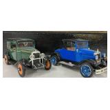 Vintage Diecast Cars 1923 Chevy Series K Superior Roadster and 1930 Chevy Coach