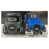 Vintage Diecast Cars 1923 Chevy Series K Superior Roadster and 1930 Chevy Coach