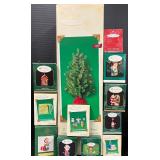 Hallmark Keepsake 21" Lighted Christmas Tree and Mini Ornaments