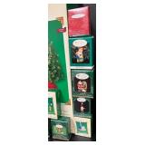 Hallmark Keepsake 21" Lighted Christmas Tree and Mini Ornaments