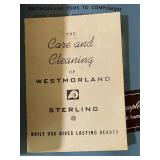 Westmoreland Sterling "Lady Hilton" 84 pieces with Storage Box