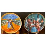 Wizard of Oz Collectible Plates Lot of 5