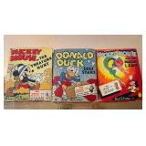 Walt Disney The Better Little Book Lot of 3 Donald Duck and Mickey Mouse