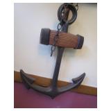 Ships Wheel & Anchor