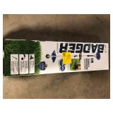 WILD BADGER POWER 26 cc 2-Stroke 2-in-1 Gas Full Crank Straight Shaft Grass Trimmer with Brush Cutter Blade and Bonus Harness Customer Returns See Pictures