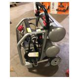 Husky 4.5 Gal. 175 PSI Portable Electric Quiet Air Compressor   Customer Returns See Pictures