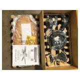 Hampton Bay Lillycrest 52 in. Indoor/Outdoor Aged Bronze Ceiling Fan with Downrod and Reversible Motor; Light Kit Adaptable Customer Returns See Pictures