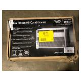LG 6,000 BTU 115-Volt Window Air Conditioner Cools 250 sq. ft with Remote in White  Customer Returns See Pictures