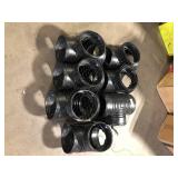 Lot of Advanced Drainage Systems 6 in. Singlewall Snap Tee Customer Returns See Pictures