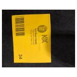 Lot of  Aoodor Brown Metal Patio Outdoor Dining Chair Set with Beige Seat Cushion (2-Pack)  Customer Returns See Pictures